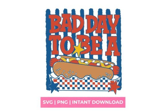 Bad Day to Be a Hot Dog SVG: A Playful Design Asset