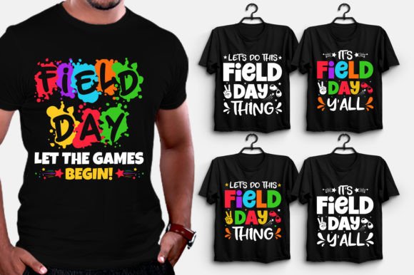 Field Day T-Shirt Design Bundle: Your Complete Creative Toolkit