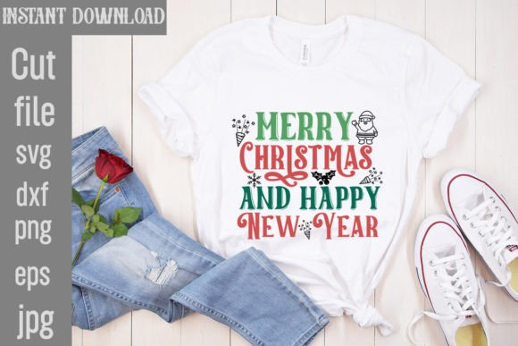 Merry Christmas and Happy New Year SVG: Your Holiday Design Toolkit