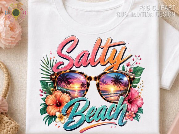 Salty Beach Summer Tropical Sunset PNG: Your Key to Coastal Designs