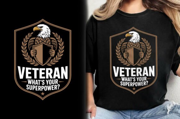 Veteran What's Your Superpower Design: Bold Tributes for Creative Projects