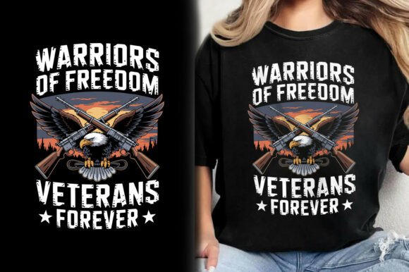 Warriors of Freedom Veterans Forever Tee: A Bold Tribute